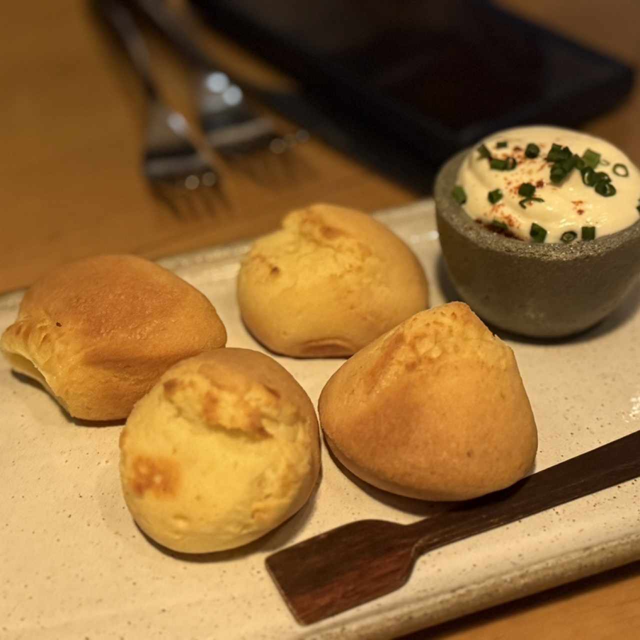 Pan de yucs asada 