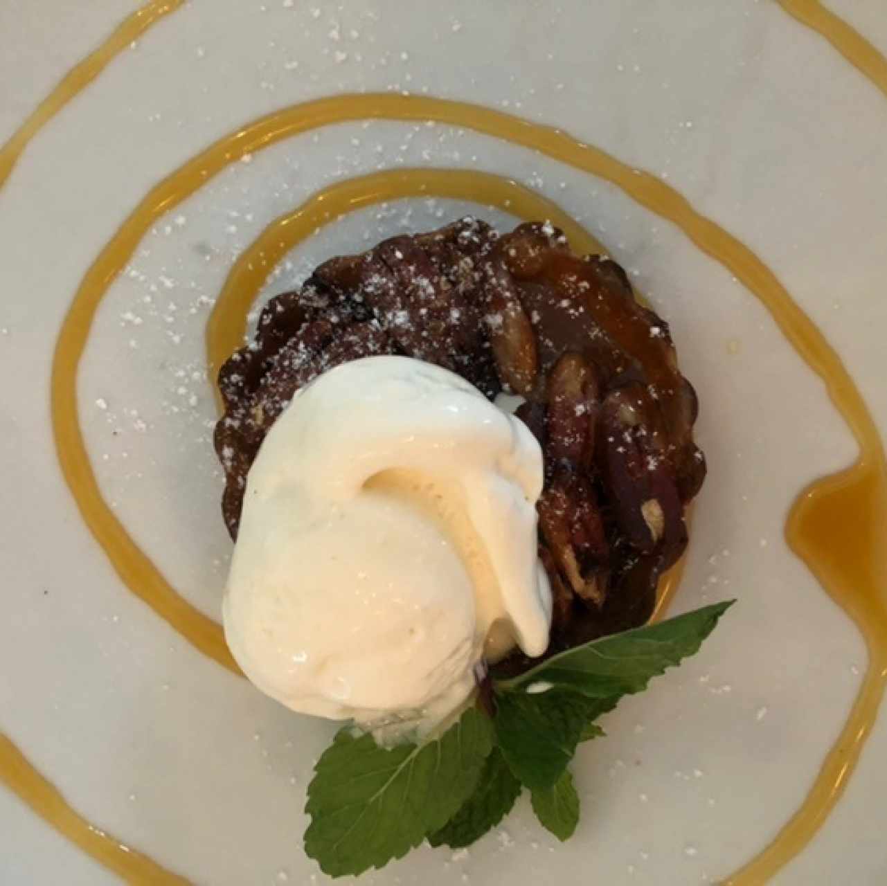 Postre pecanas