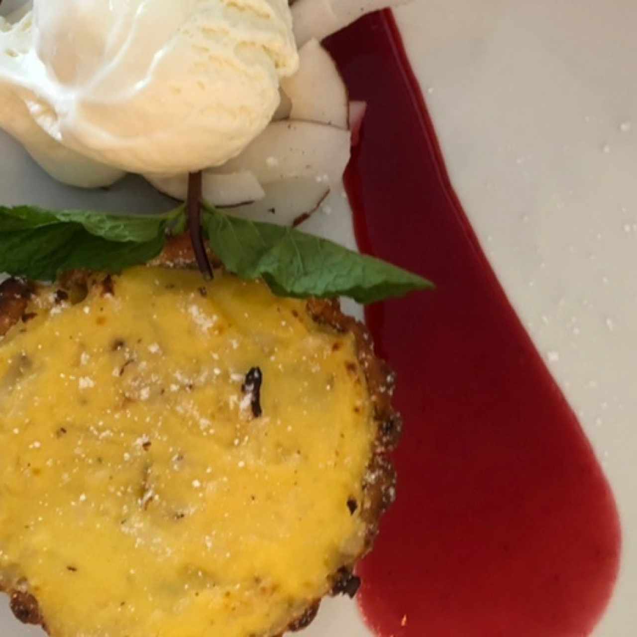 Postre de coco