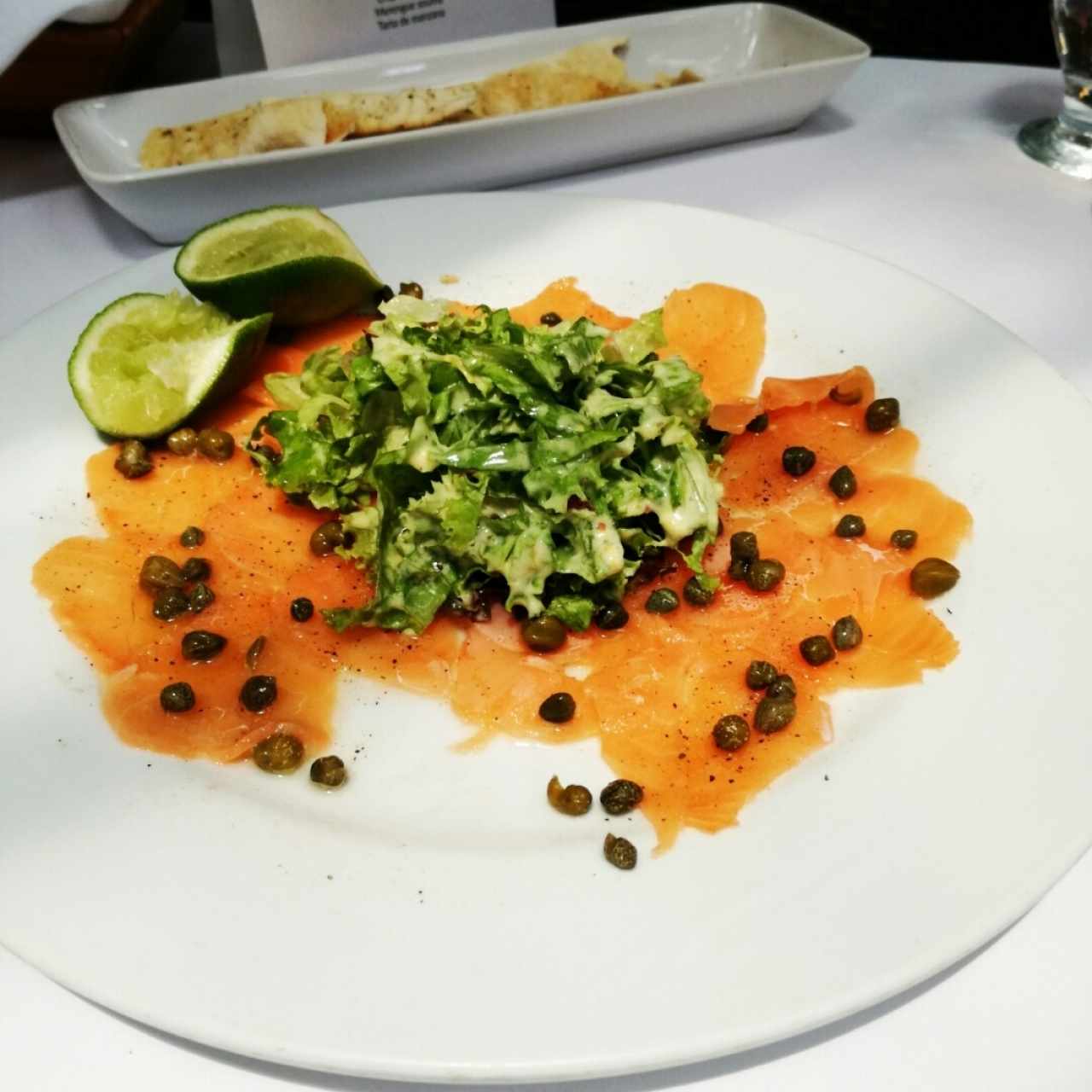 Carpaccio salmon