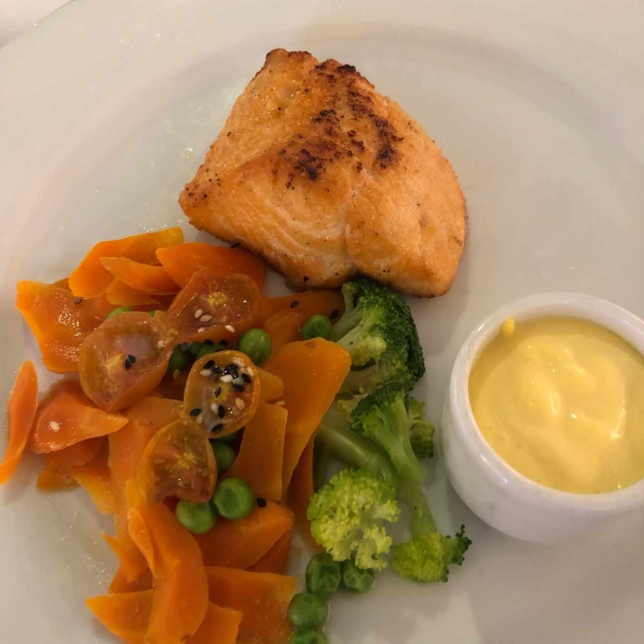 salmon a la plancha