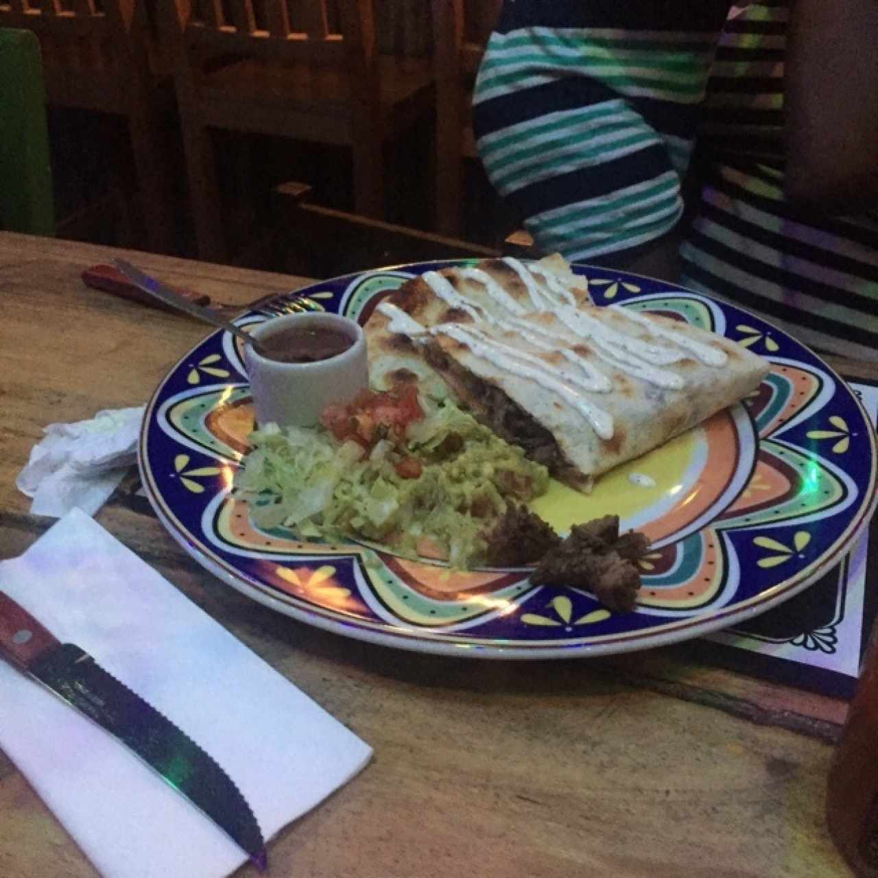 quesadillas