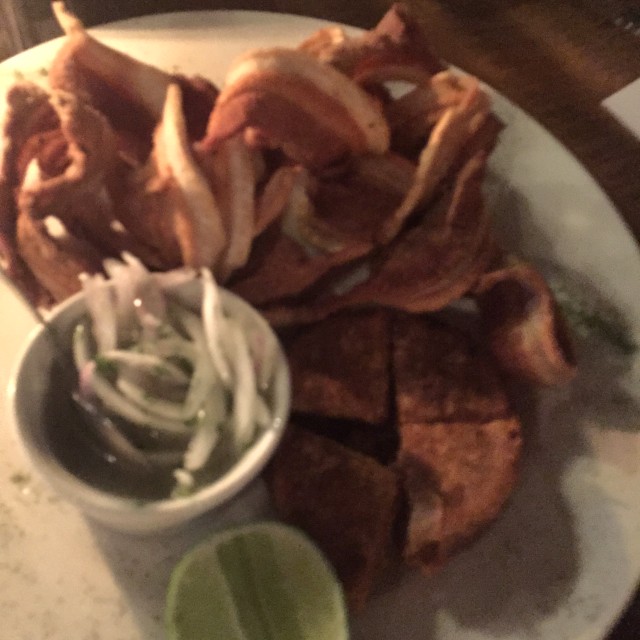 Ceviche de chicharron
