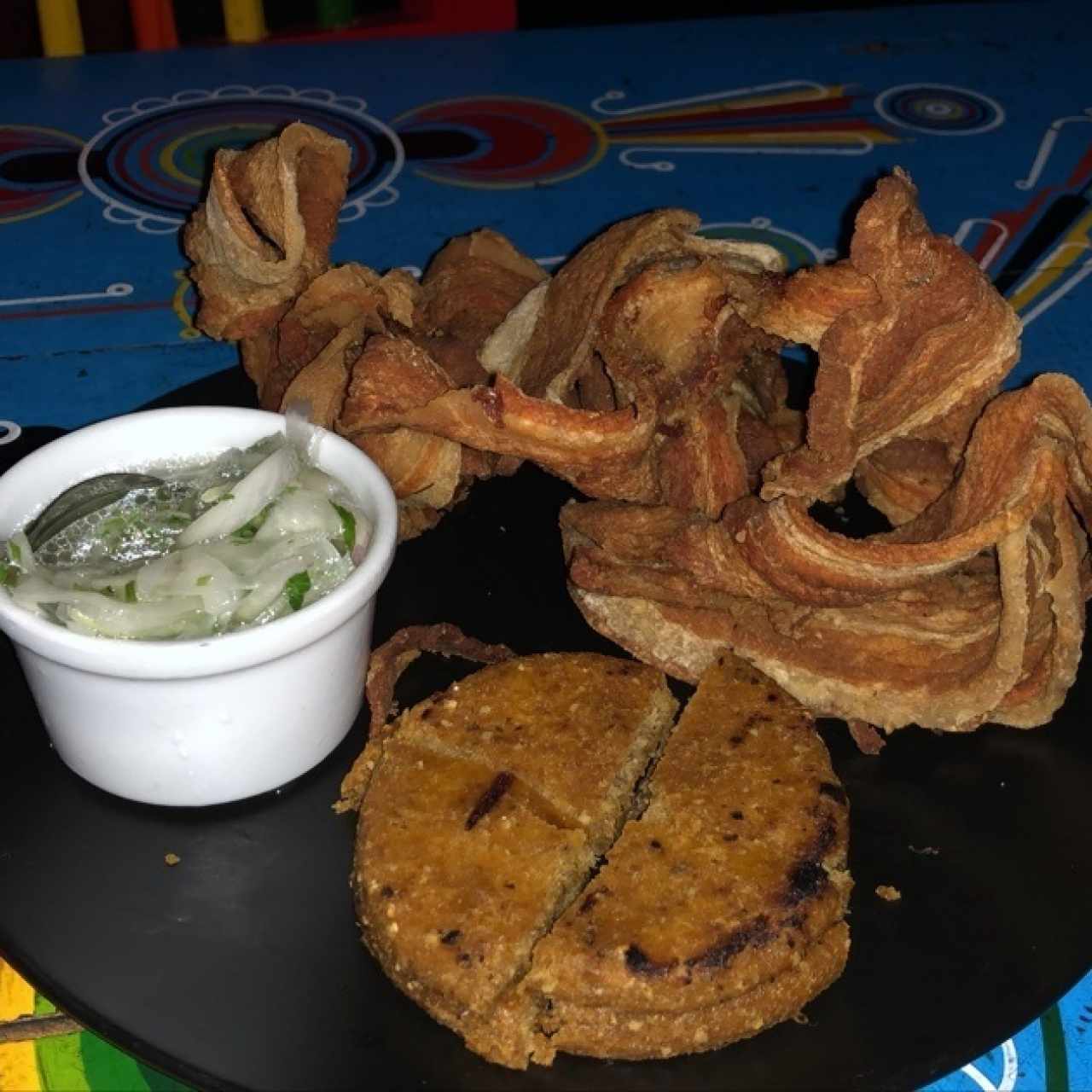 ceviche de chicharron 