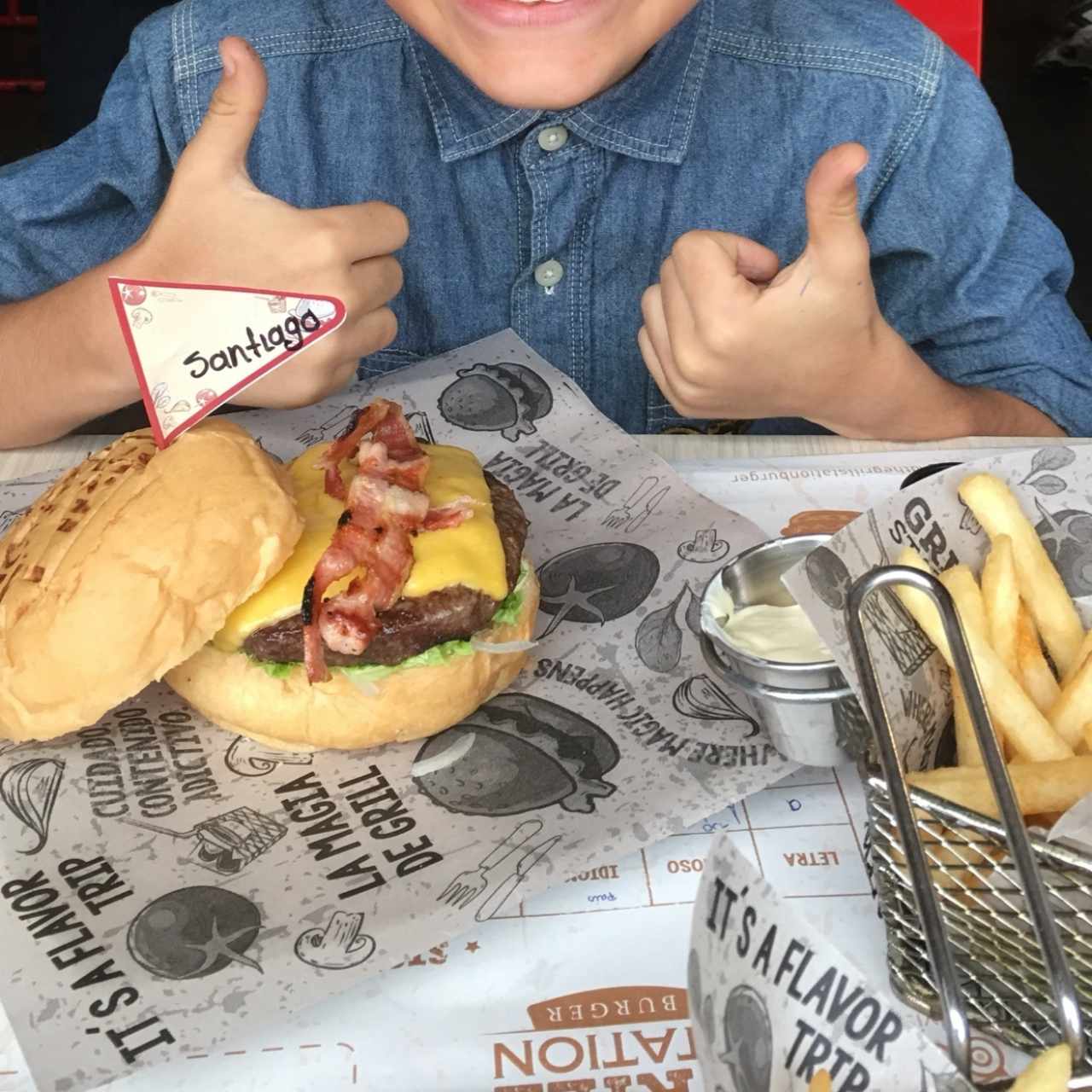 hamburguesa clasica