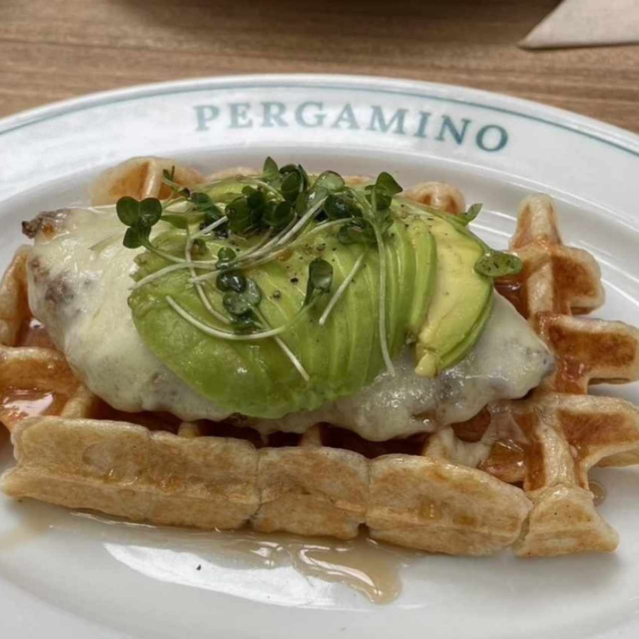 Waffles de yuca 