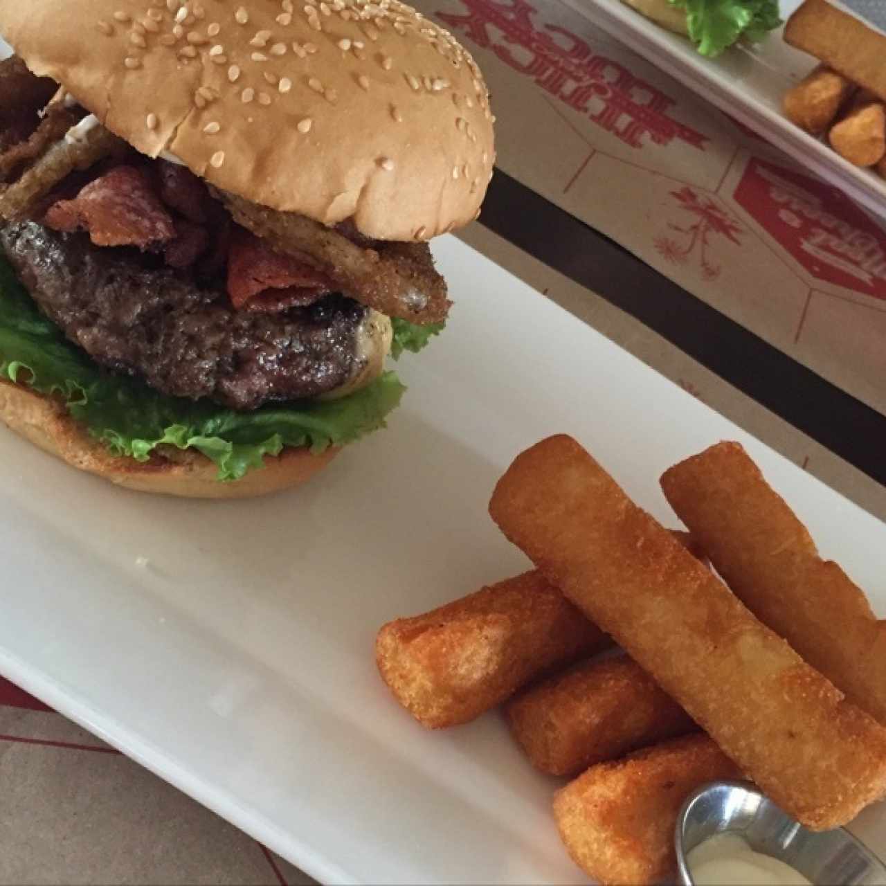 Juicy Lucy + Yucas