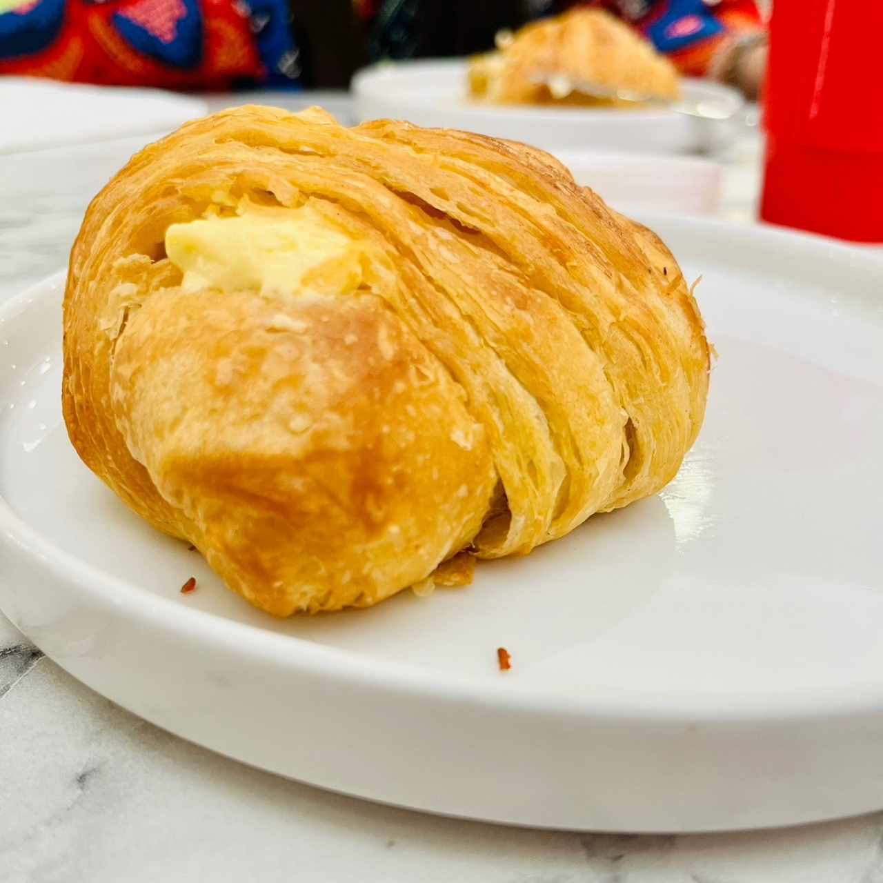 Cruasán queso crema 