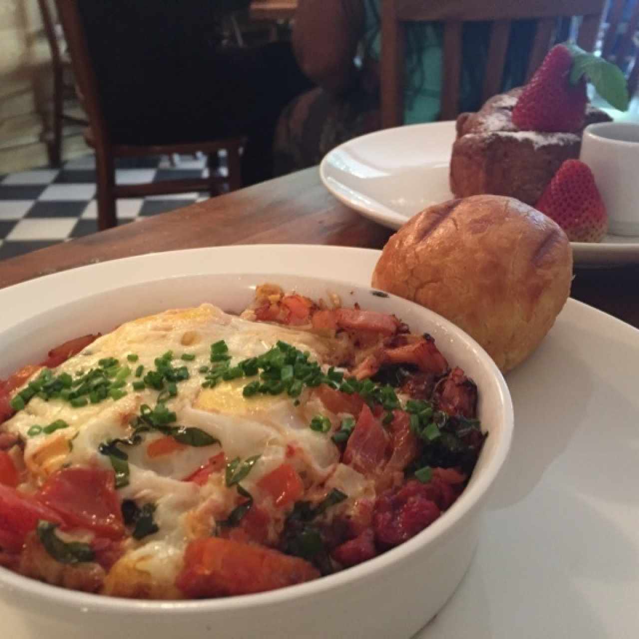 Huevos Cocotte