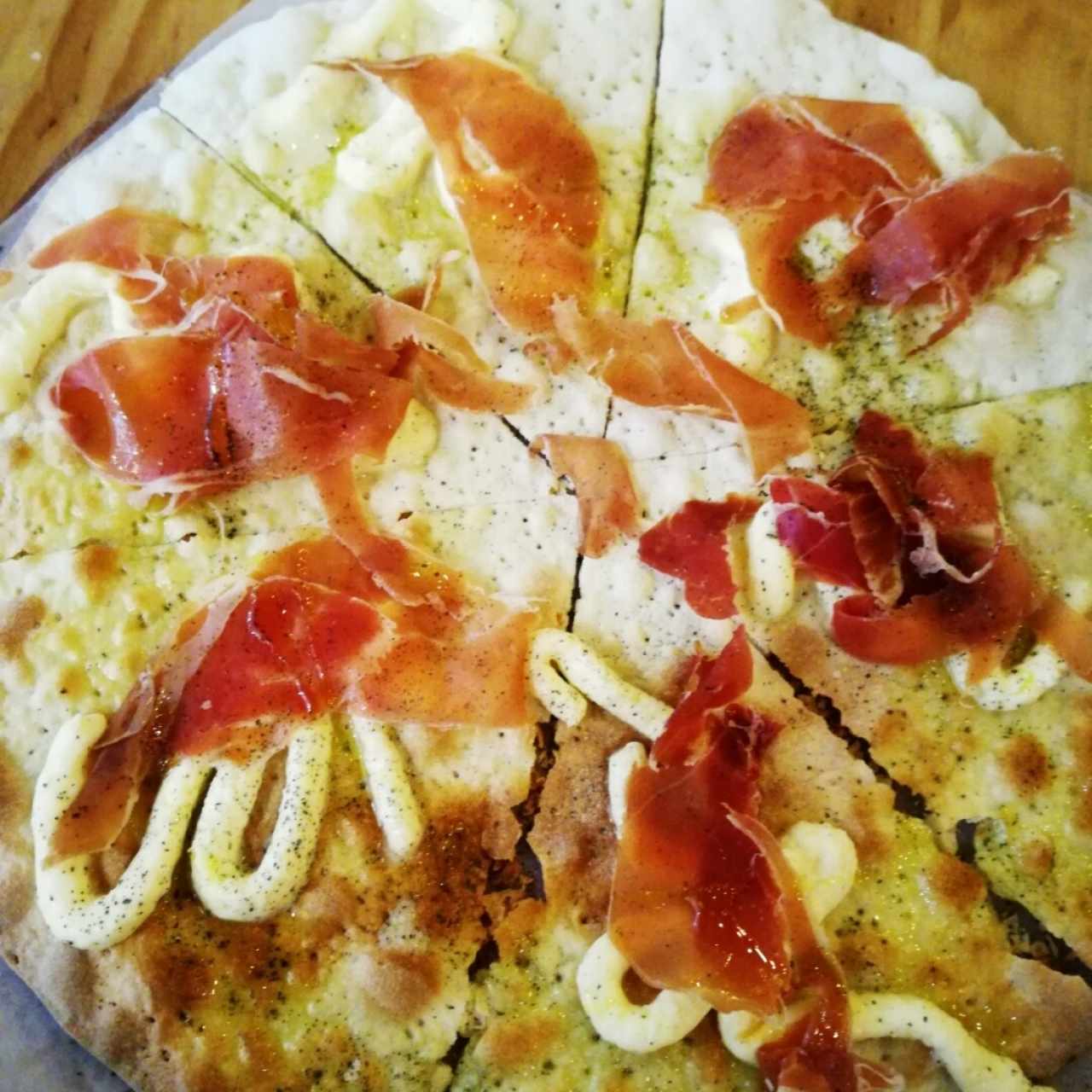 tostada jamon serrano