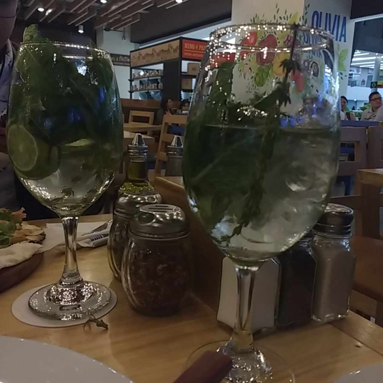 Soda de yerbabuena 