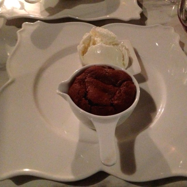 Volcán de chocolate 