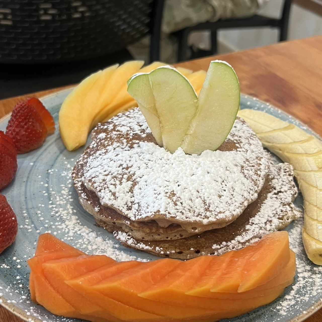 Pancake con frutas 