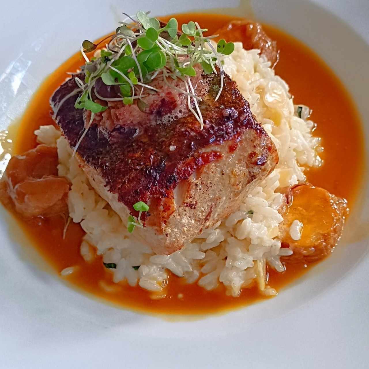 Pescado endiablado 