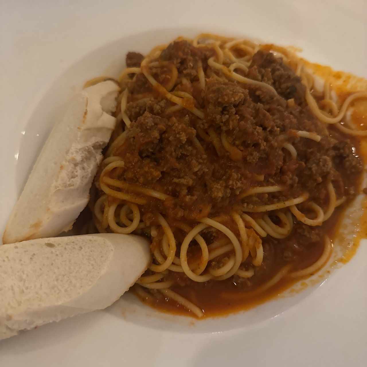 Spaghetti boloñesa 
