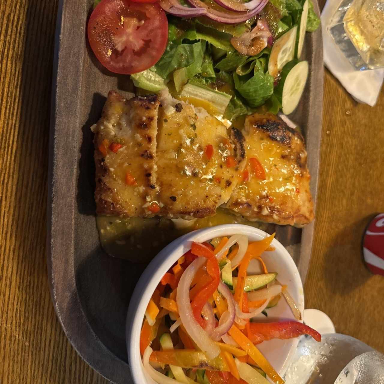 Filete de Corvina al Curry 