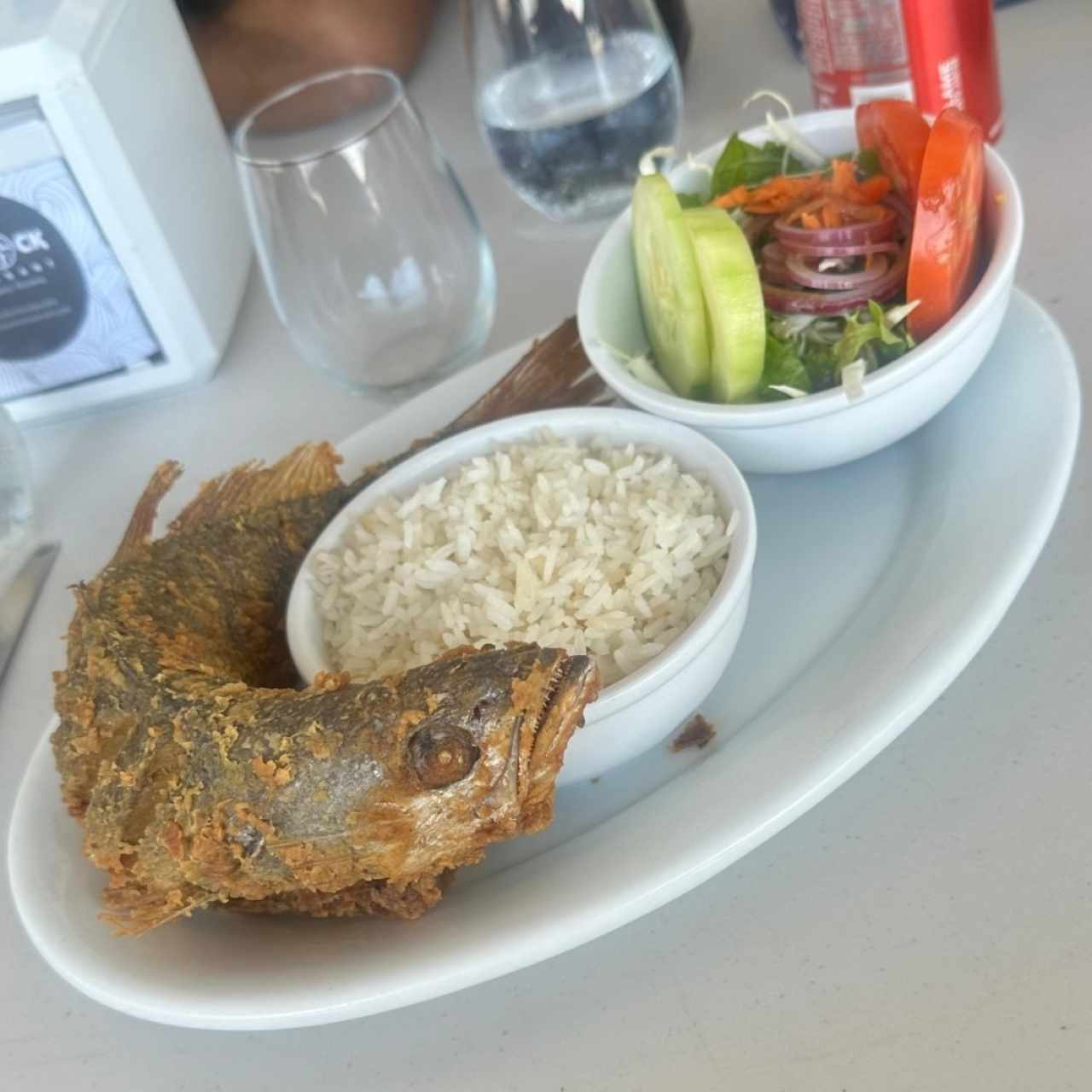 Pescado frito