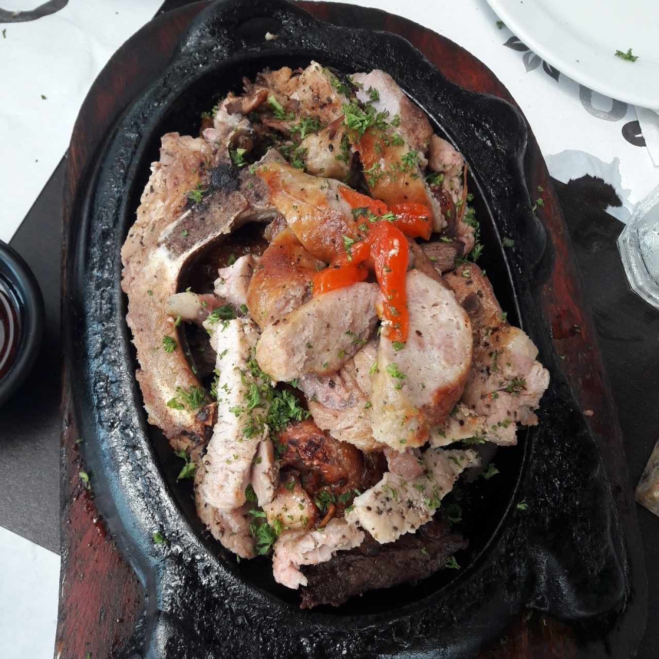 picada para dos personas