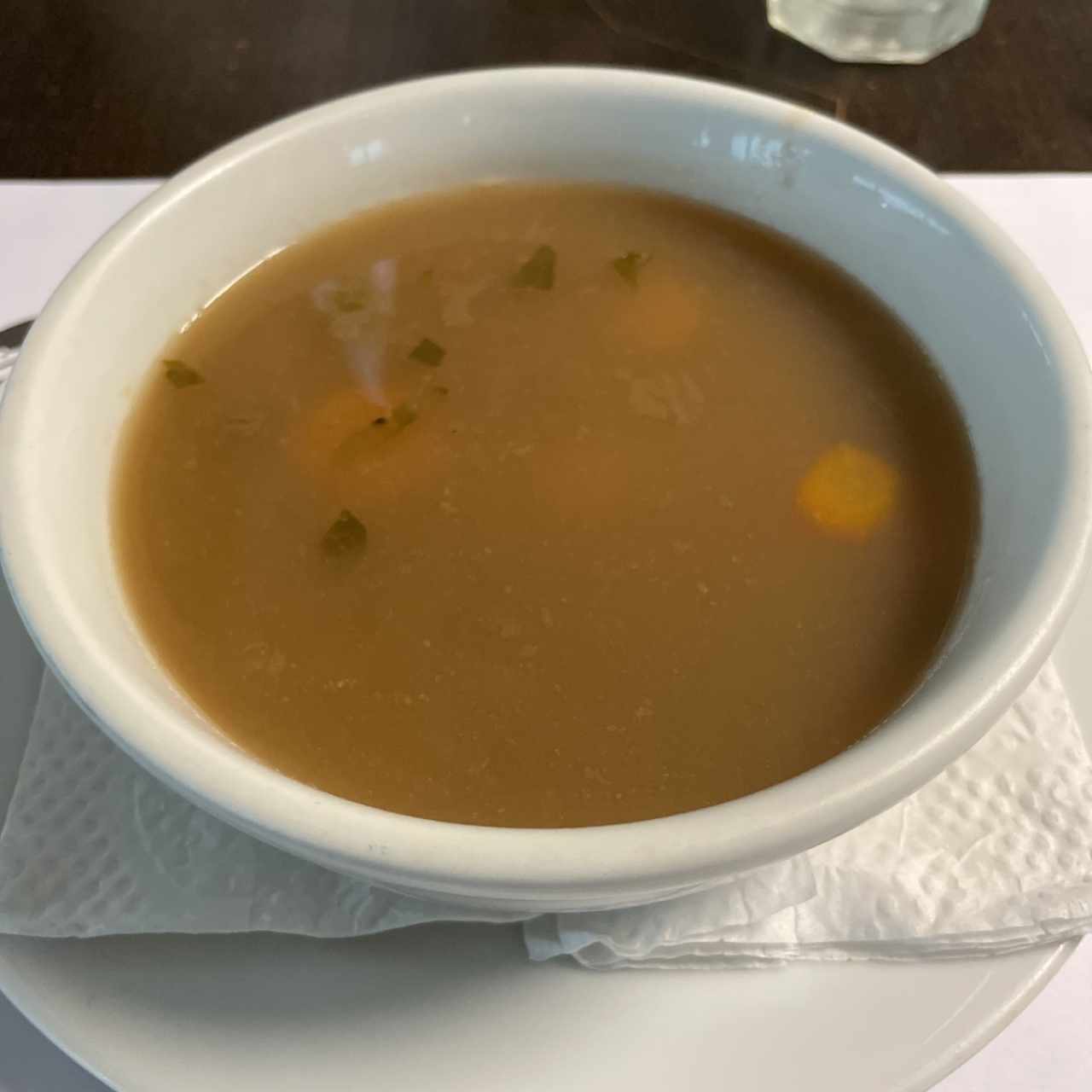 consome de mariscos