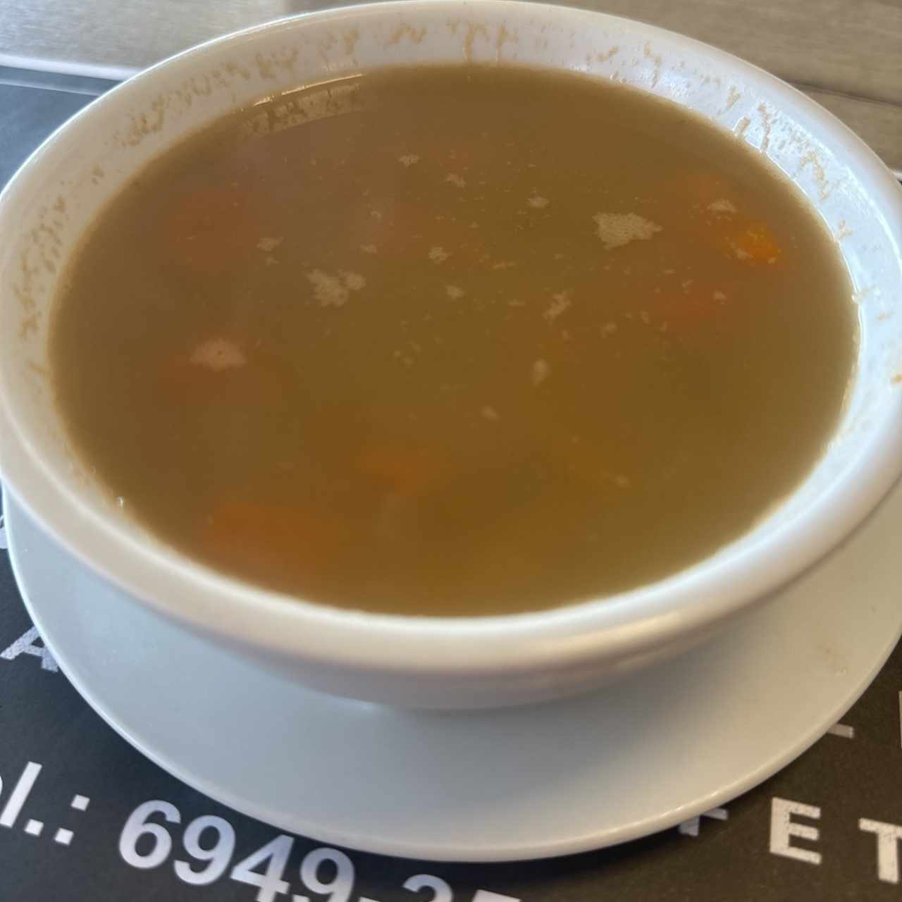 Sopa de mariscos 