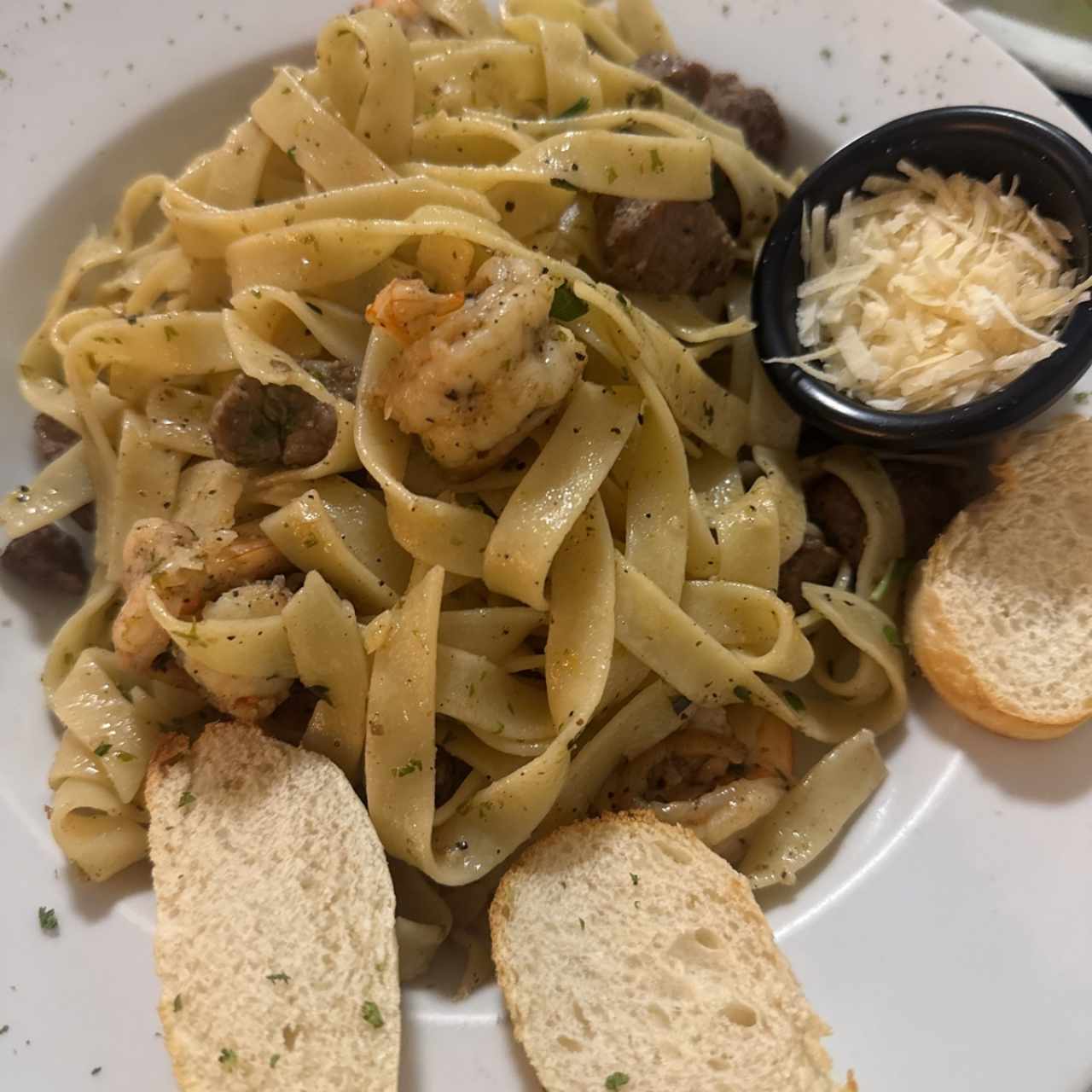 Pasta Mar y Tierra 