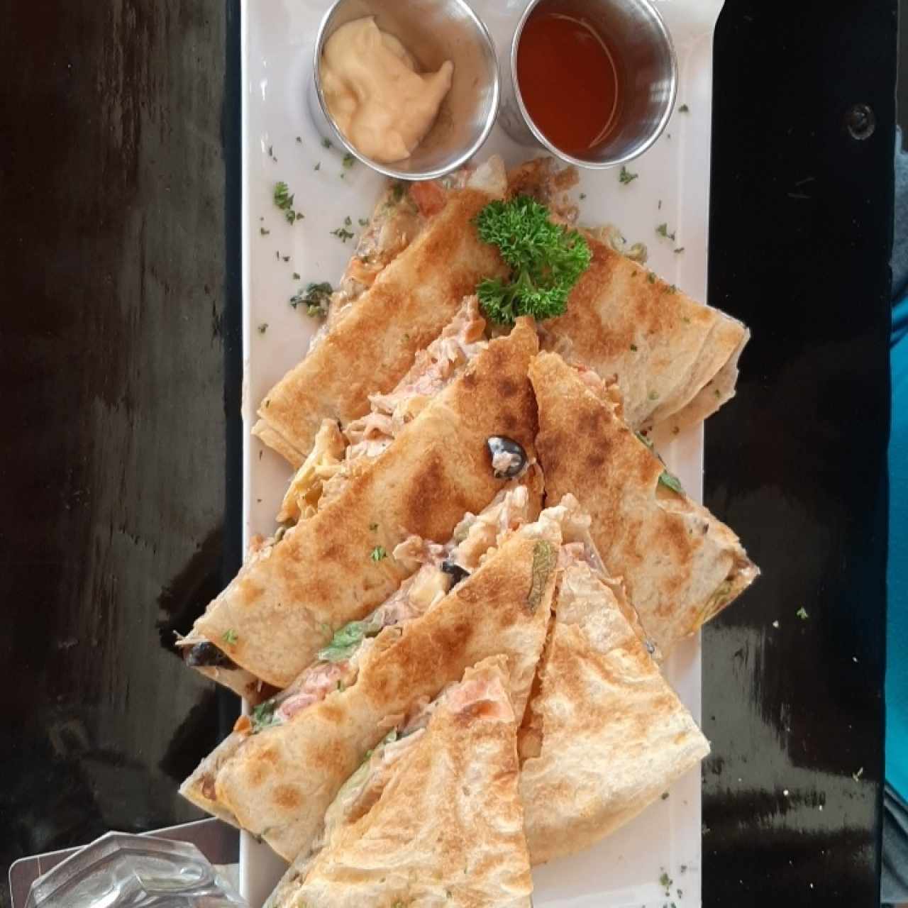quesadilla de pollo