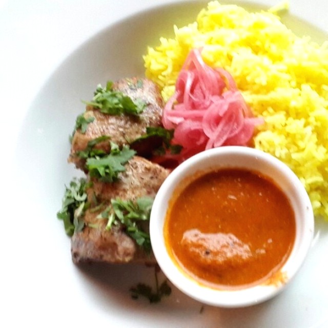 Cerdo con Arroz de Jazmín