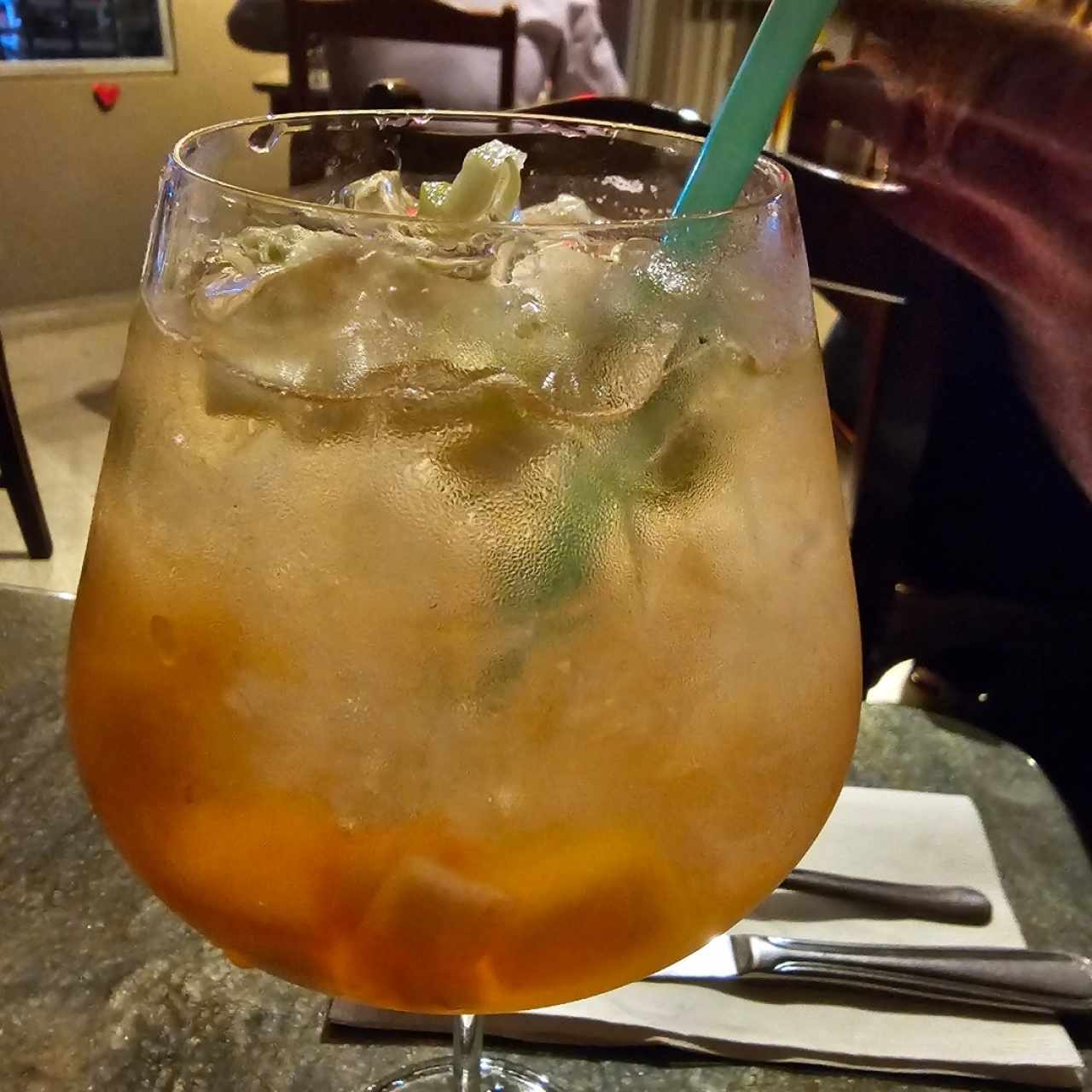 sangría de vino blanco