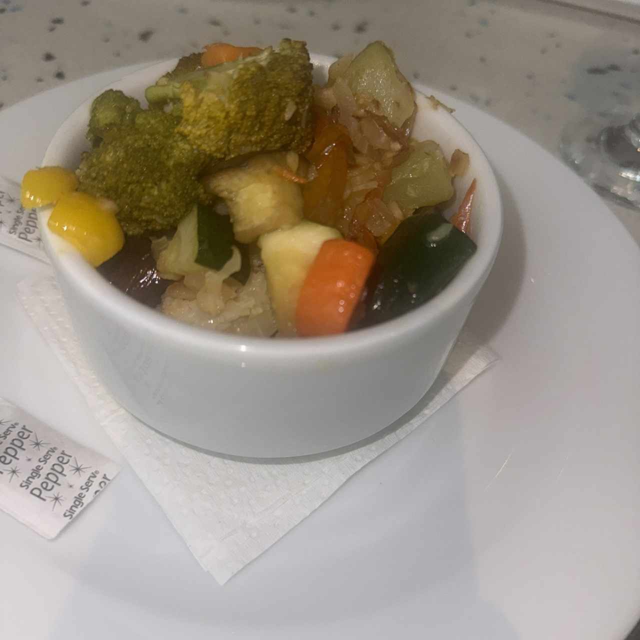 Vegetales salteados 