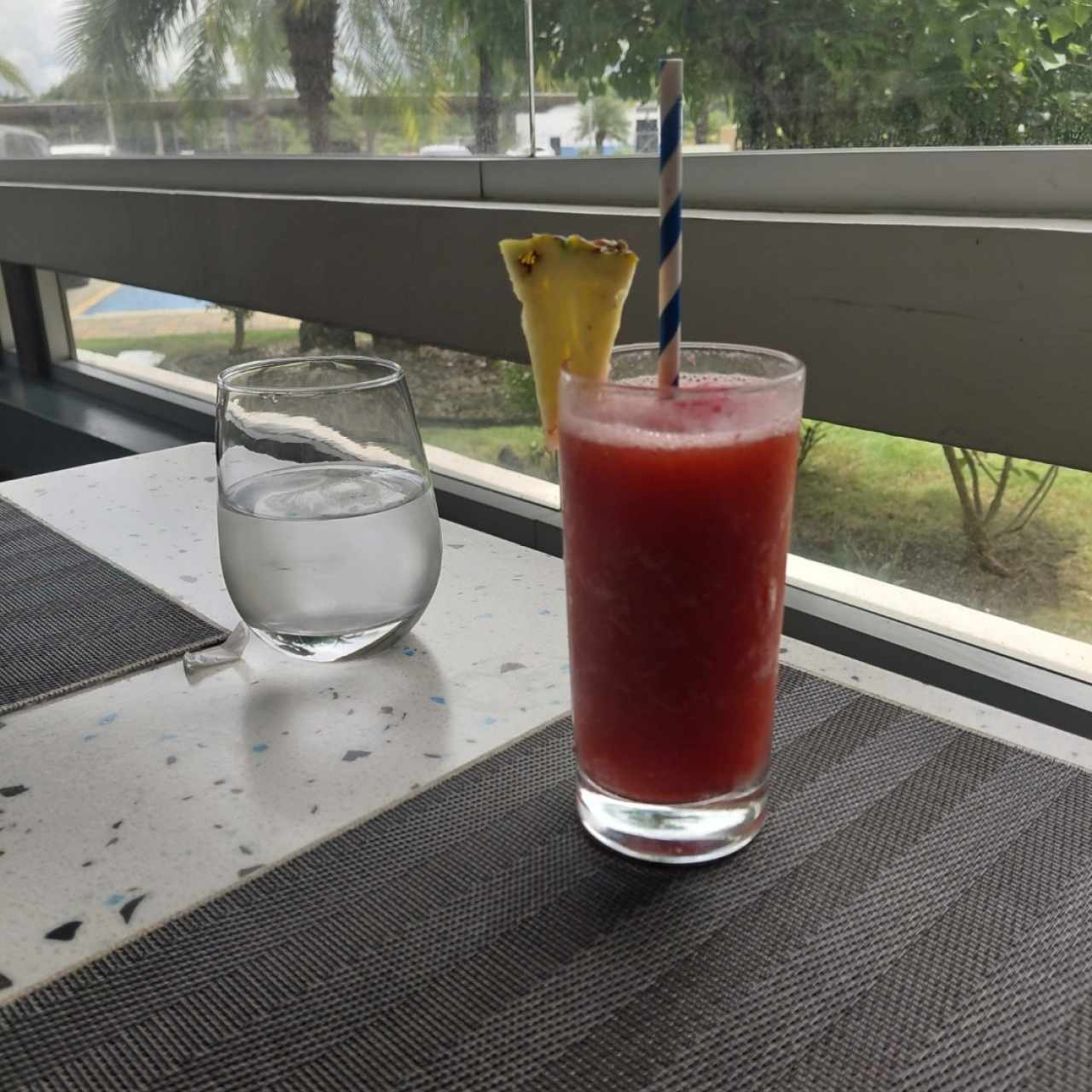 jugo de fresa