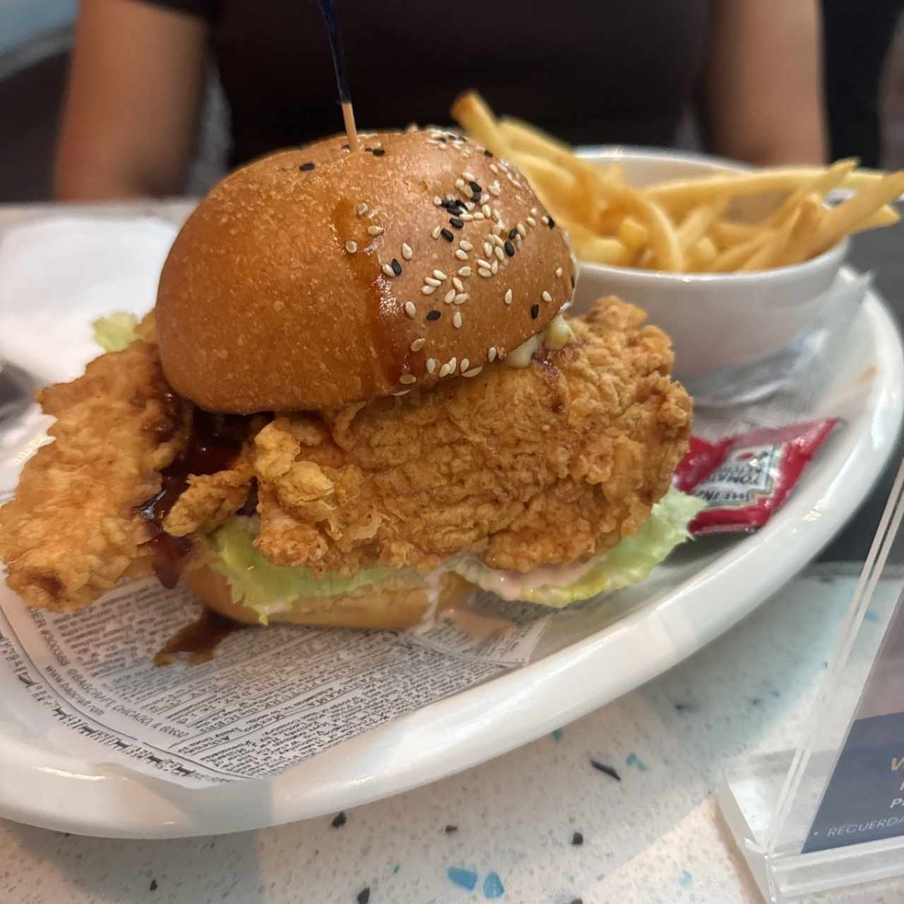 Emparedado de Pollo
