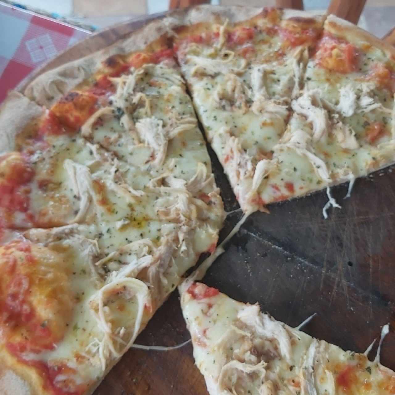 Pizza de pollo