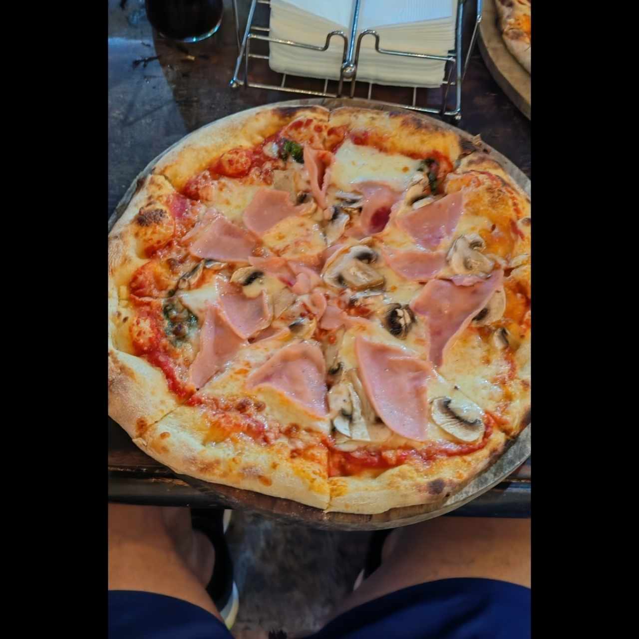 Pizza hongos
