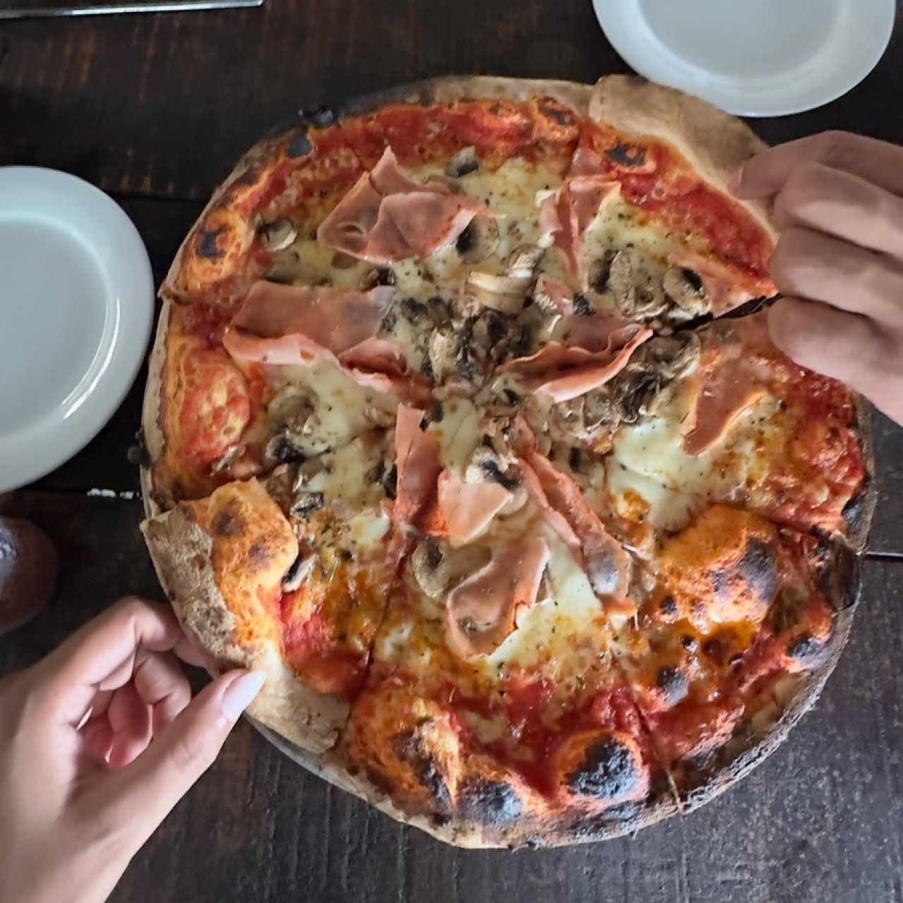 PROSCIUTTO E FUNGHI