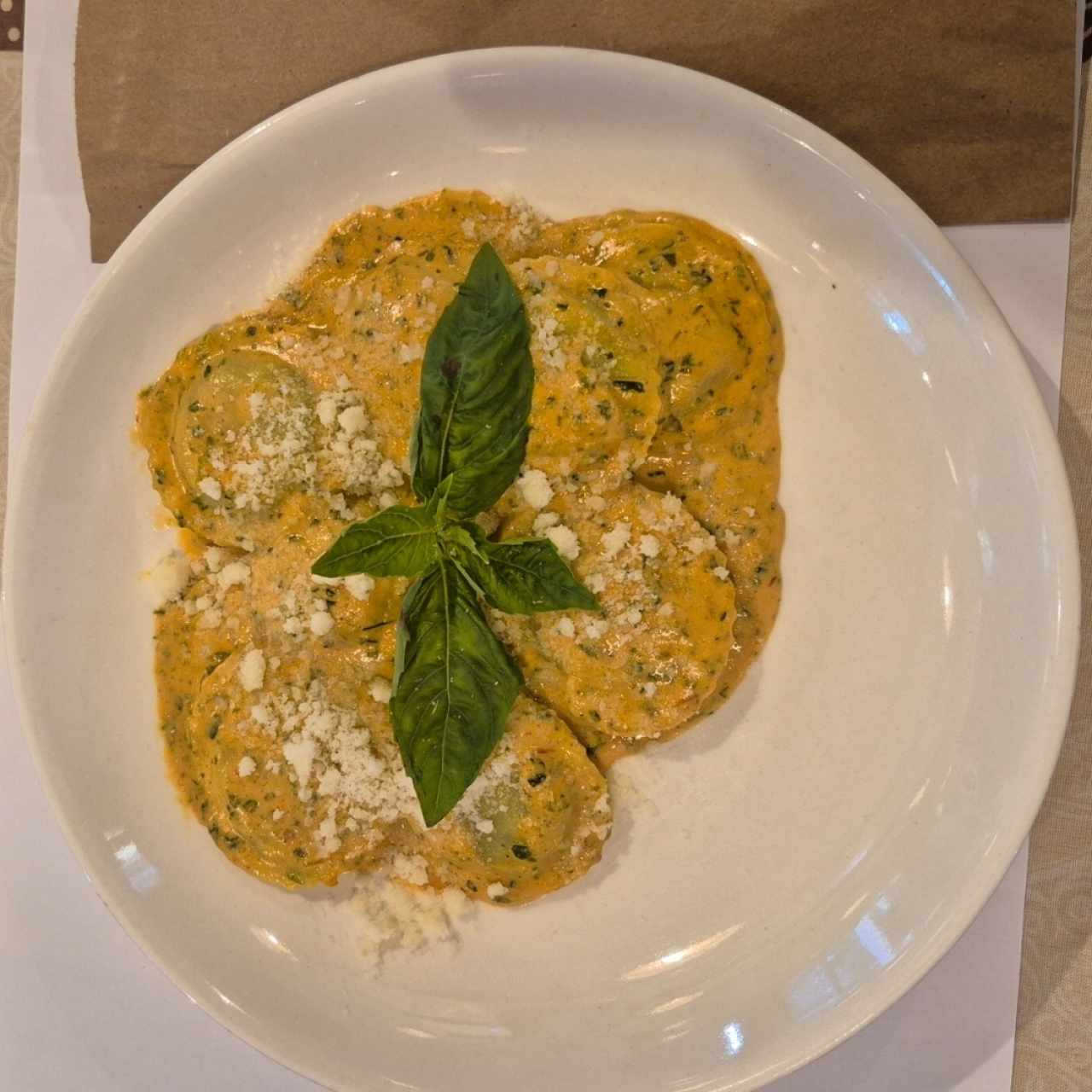 Pasta - Ravioli de Espinacas