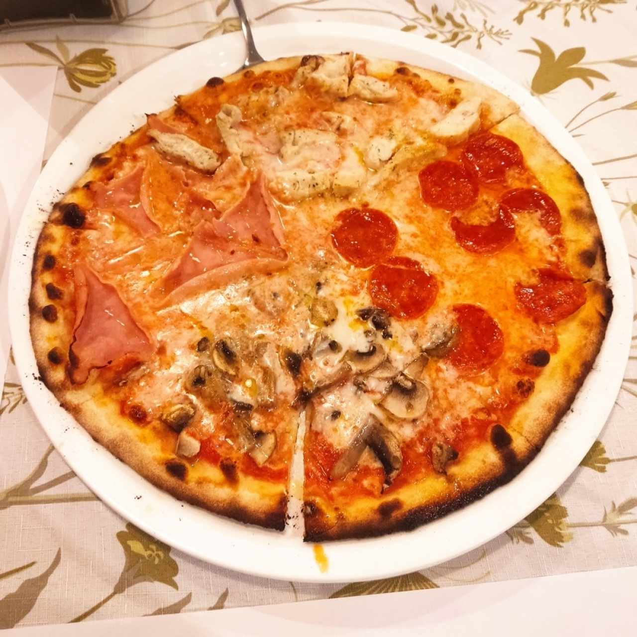Pizza 4 estaciones