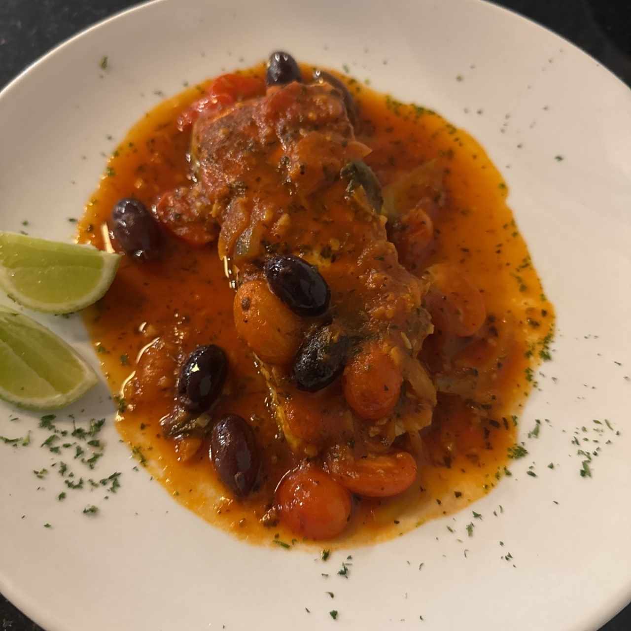 Salmón a la Mediterránea 