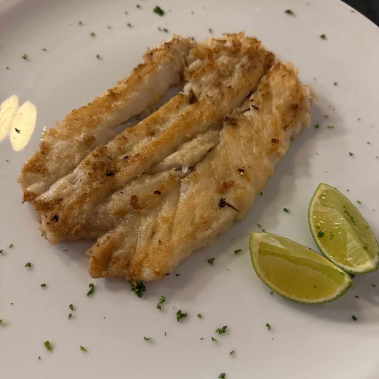 Filete de corvina a la plancha 