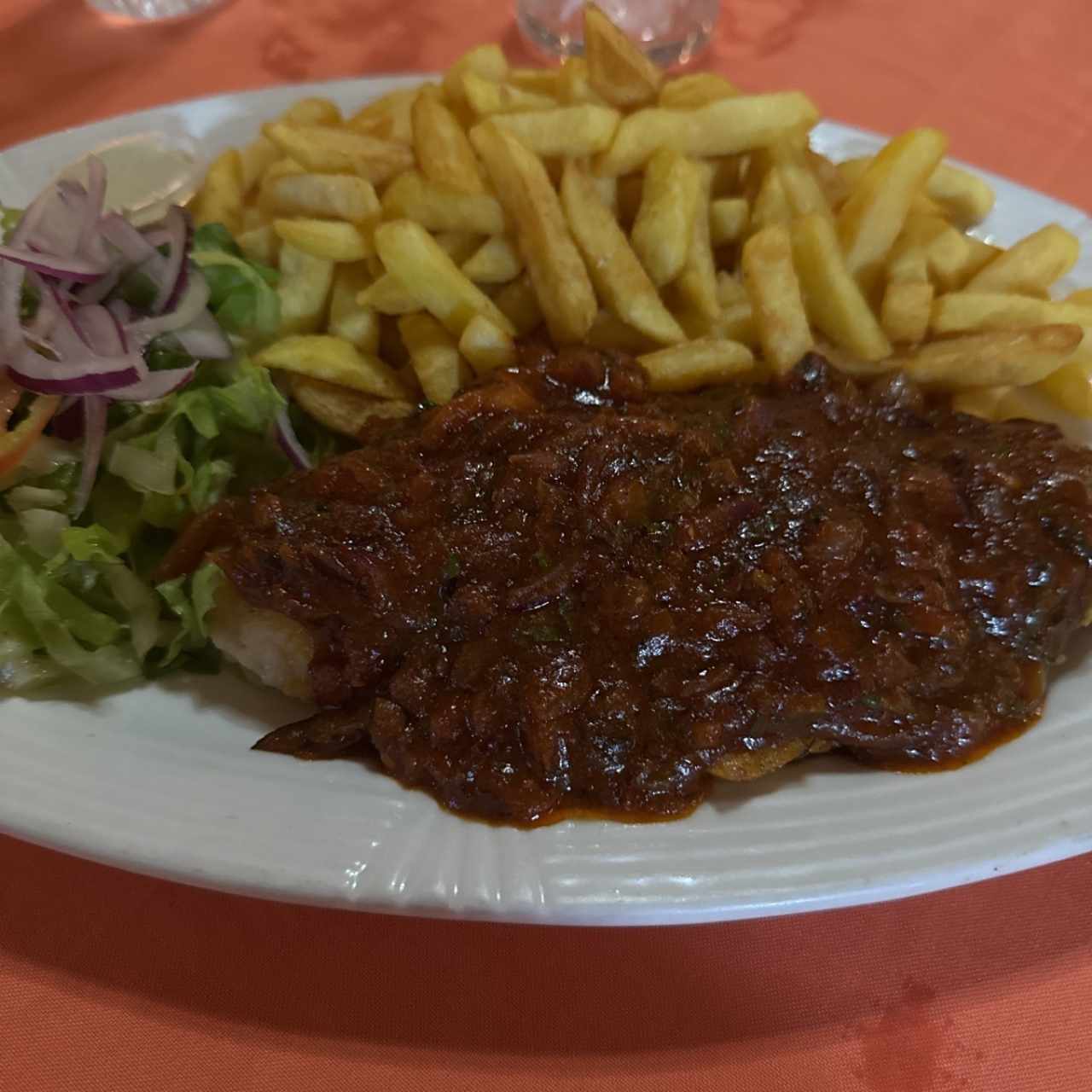 Filete de Pargo a la Criolla 