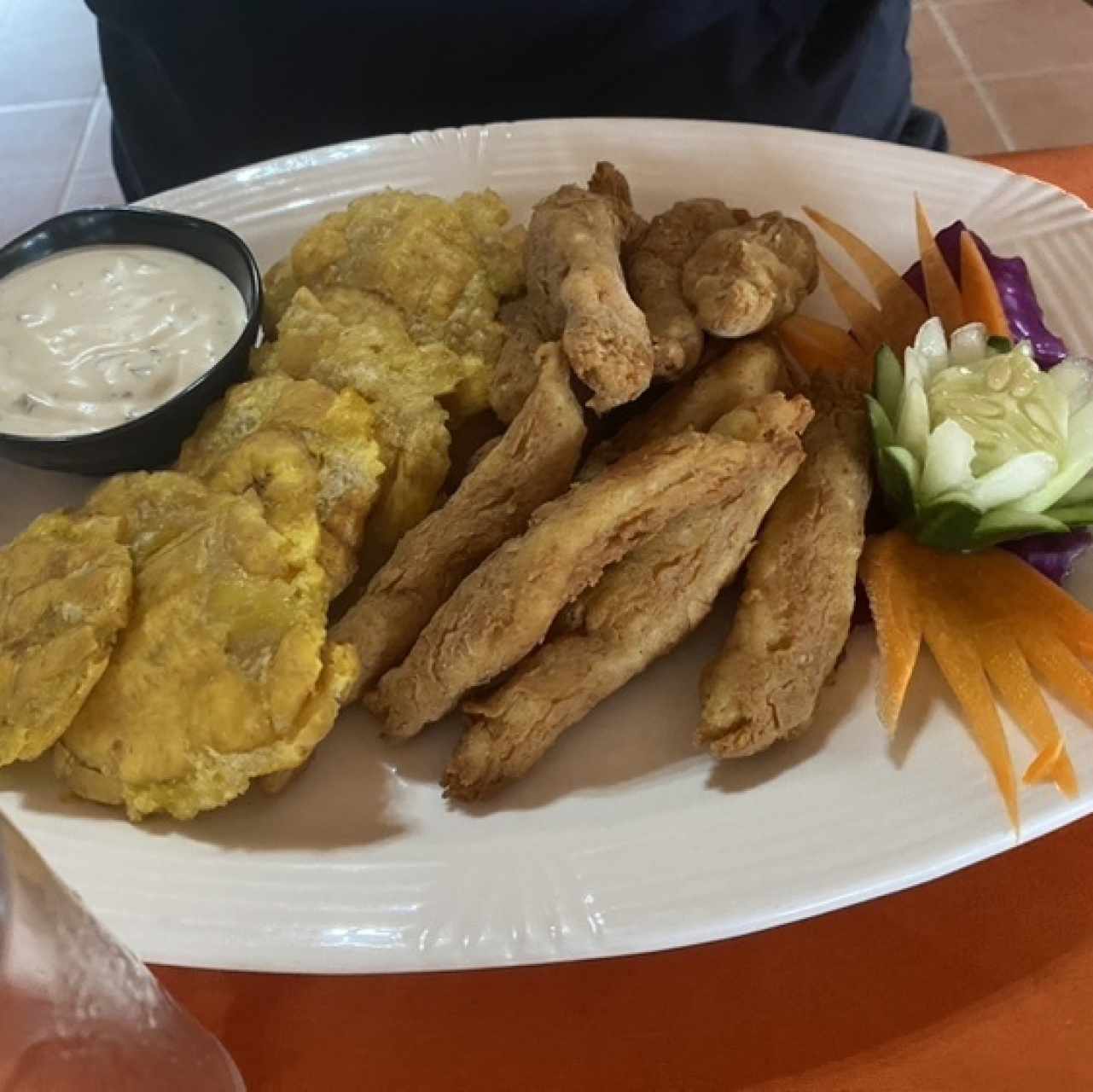 Mariscos - Deditos de Corvina