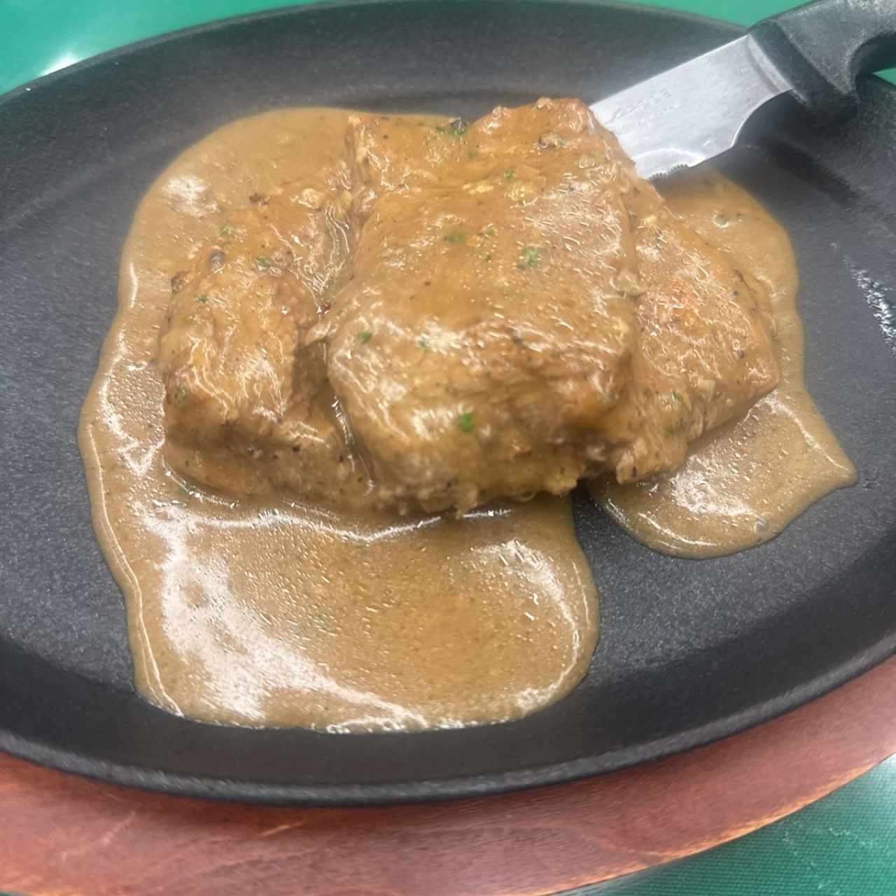 Filete de res 4 pimientas