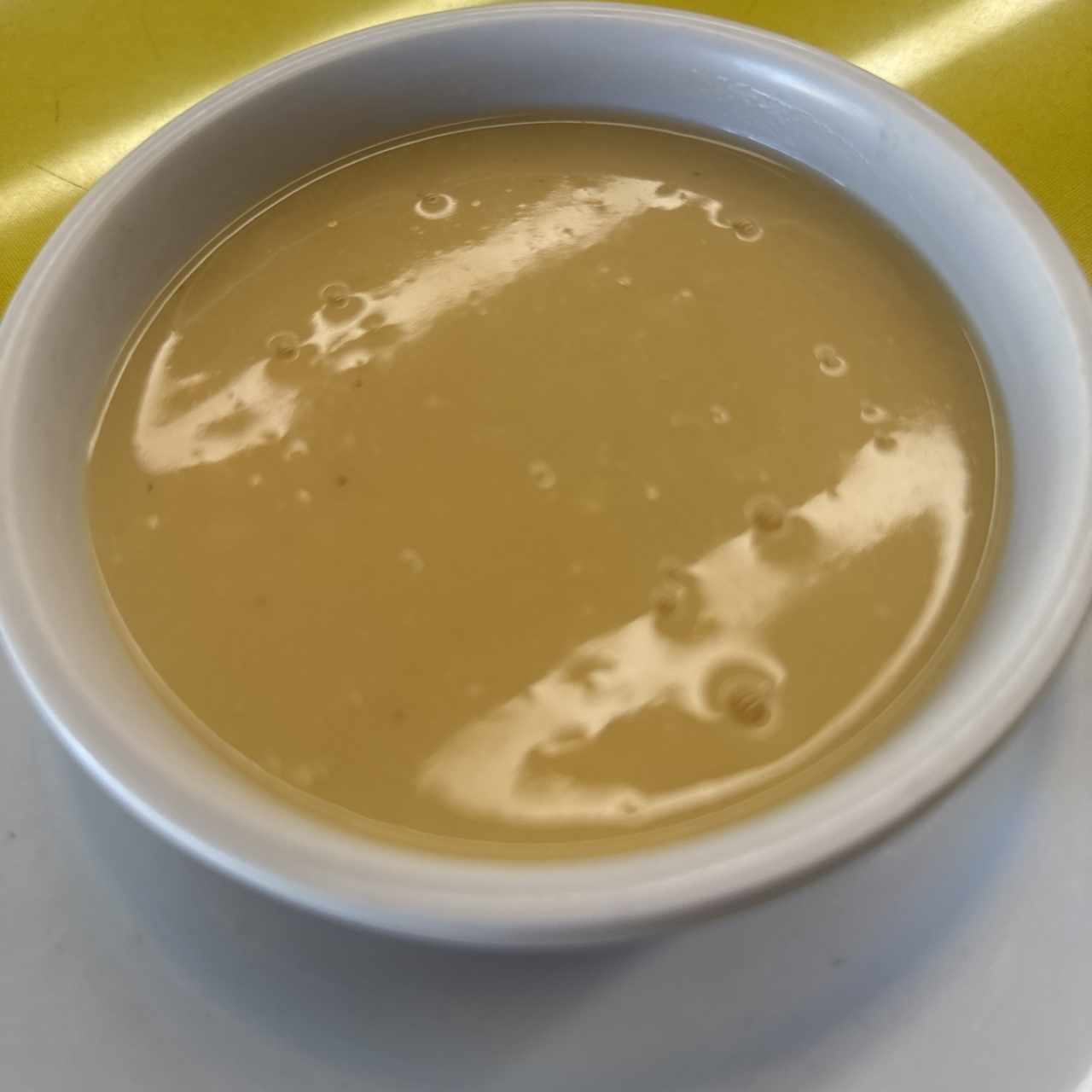 Crema de arveja