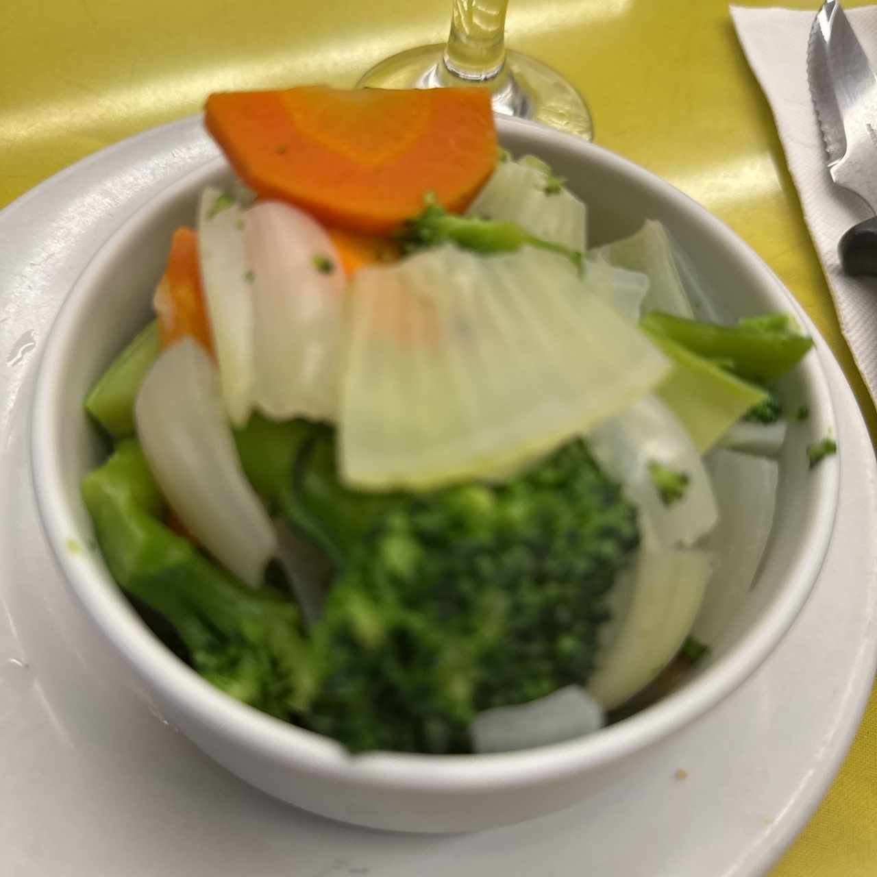 Vegetales salteados 