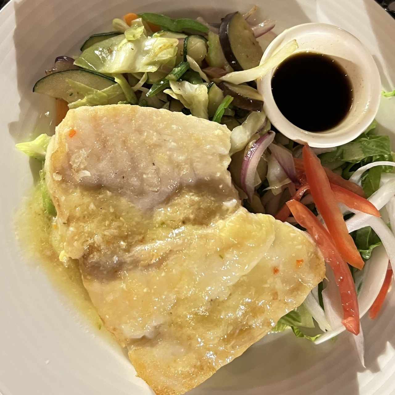 Filete de Pescado al Ajillo