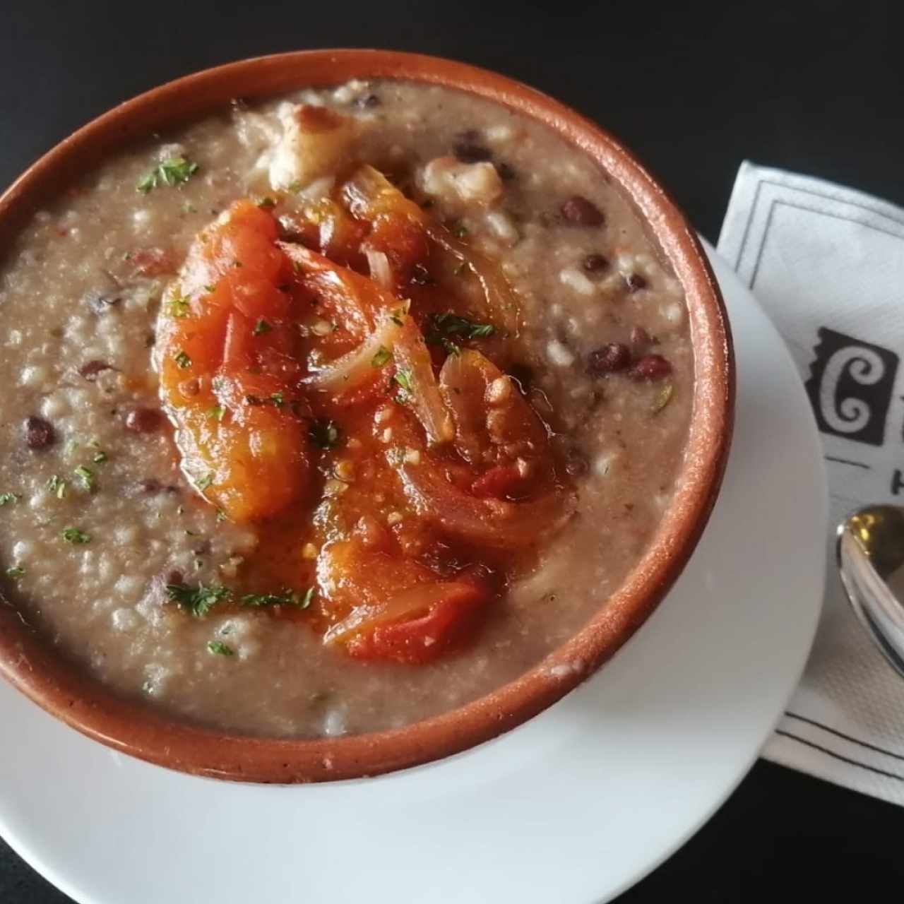 Guacho de mariscos 