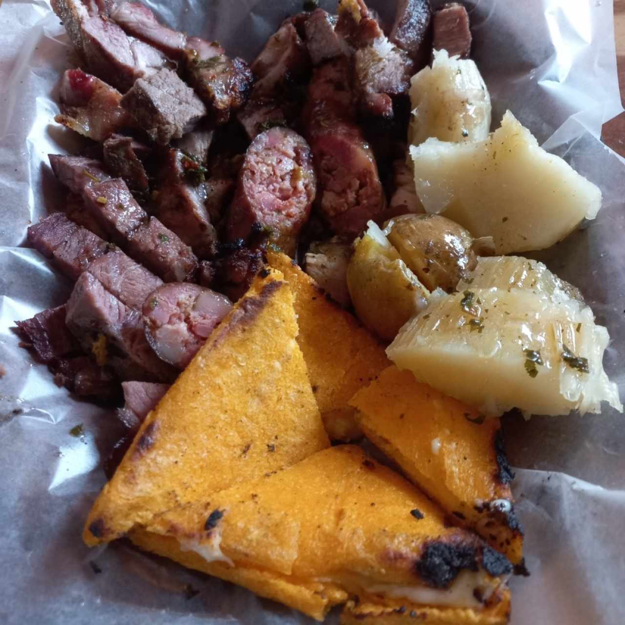 Bandeja mixta de Azado