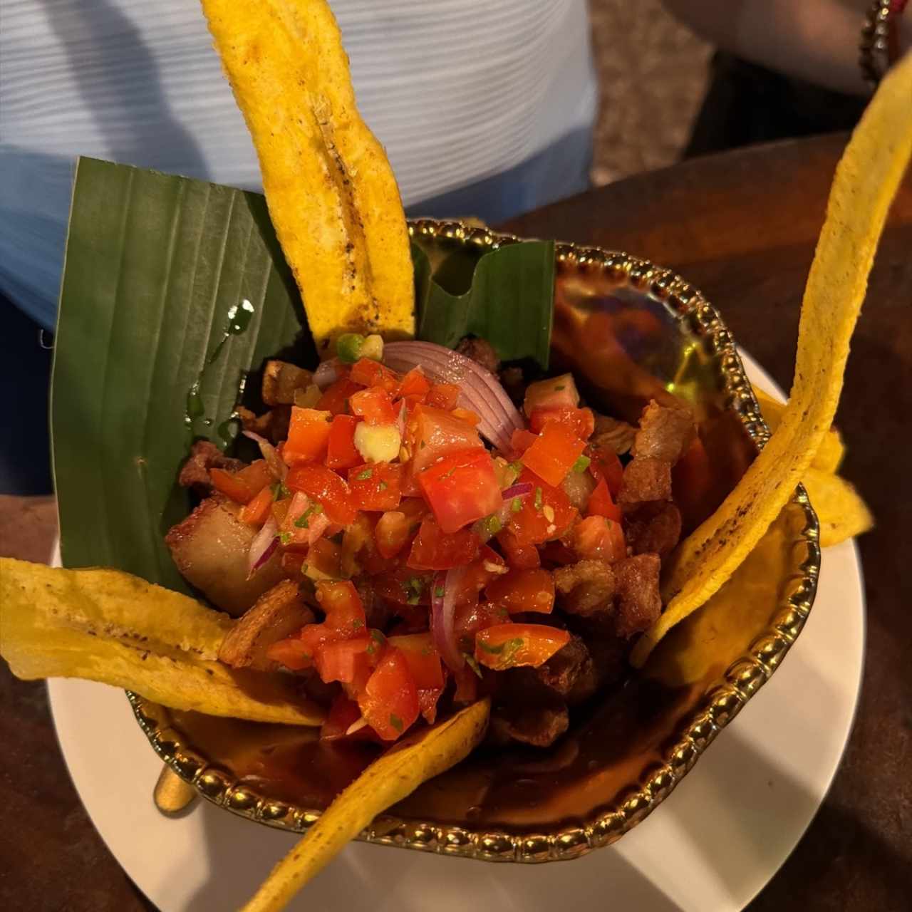 Ceviche de chicharron 