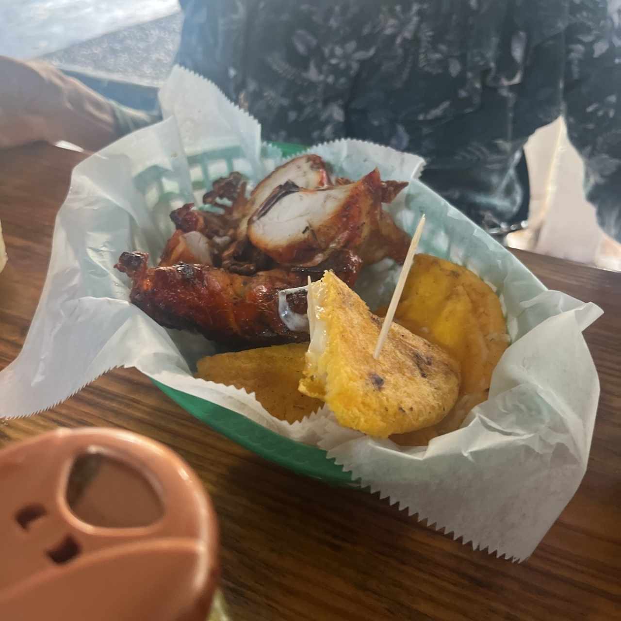Arepa con una Sola Carne