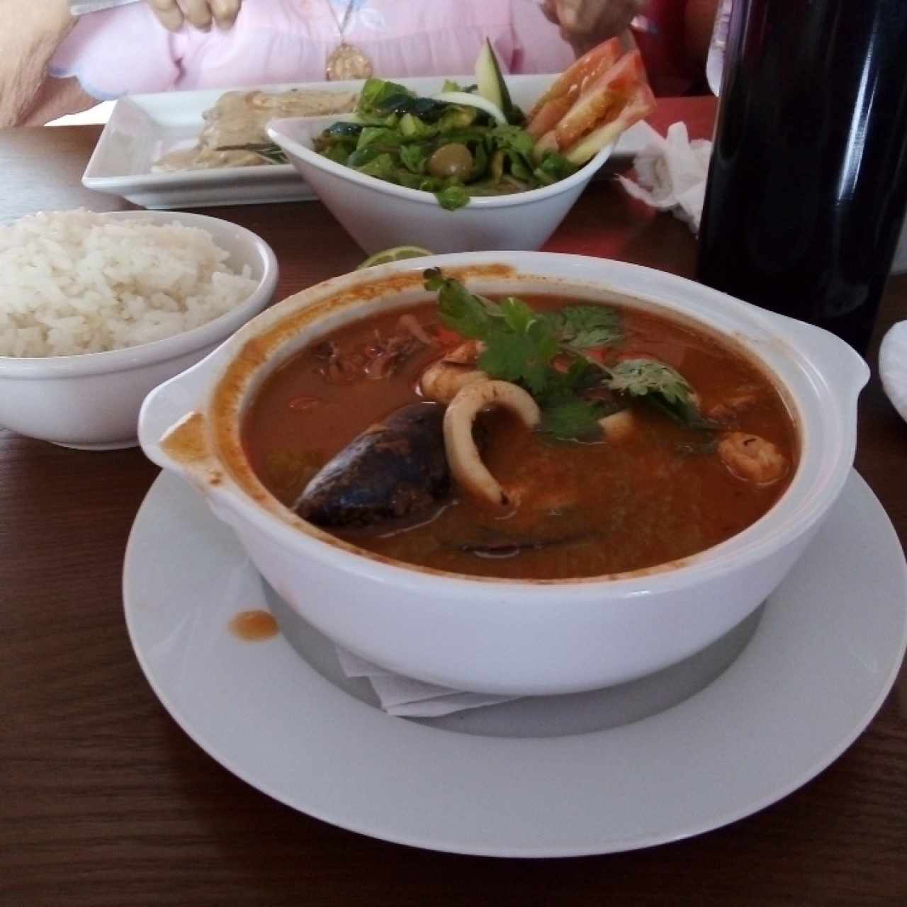 sopa de mariscos