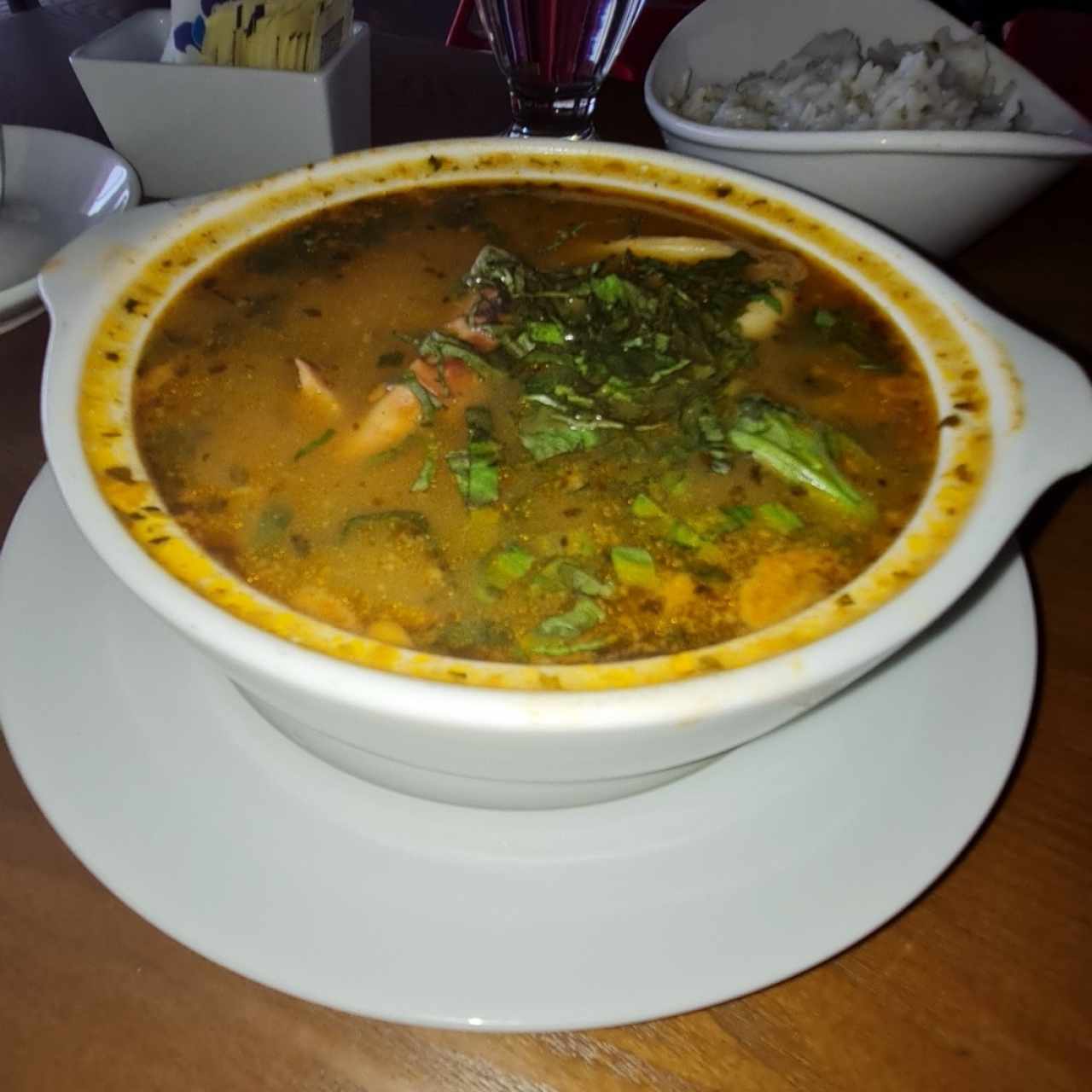 sopa de mariscos 